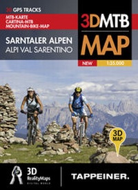 Abbildung von: Mountainbike-Karte Sarntal - Athesia-Tappeiner Verlag