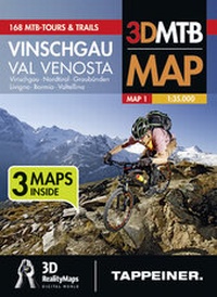 Abbildung von: Mountainbike-Kartenset Vinschgau und Umgebung - Athesia-Tappeiner Verlag