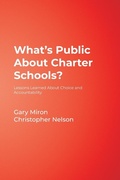 Cover: What's Public About Charter Schools? - SAGE Publications Inc
