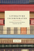 Cover: Literature Incorporated - University of Chicago Press