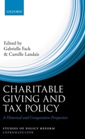Cover: Charitable Giving and Tax Policy - Oxford University Press