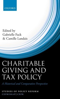 Enlarge image Cover: Charitable Giving and Tax Policy - Oxford University Press