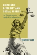 Cover: Linguistic Diversity and Social Justice - OUP eBook