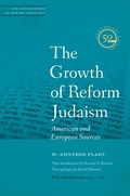 Cover: The Growth of Reform Judaism - Jewish Publication Society