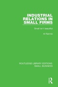 Cover: Industrial Relations in Small Firms - Routledge