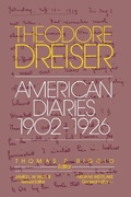 Cover: The American Diaries, 1902-1926 - University of Pennsylvania Press