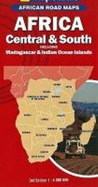 Abbildung von: Road map - Africa central and south - Map Studio