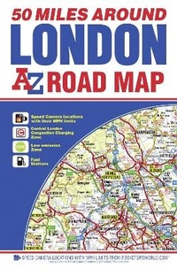 Abbildung von: 50 Miles Around London Road Map - Geographers' A-Z Map Co Ltd