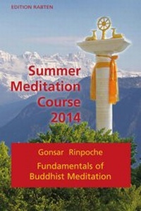 Enlarge image Cover: Summer Meditation Course 2014 - Edition Rabten