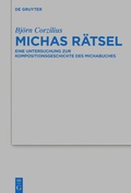 Cover: Michas R&auml;tsel - De Gruyter