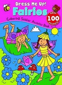 Enlarge image Cover: Fairies Colouring, Sticker, Activity Book - North Parade Publishing