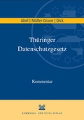 Cover: Th&uuml;ringer Datenschutzgesetz - KSV Medien