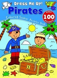Enlarge image Cover: Pirates Colouring, Sticker, Activity Book - North Parade Publishing