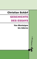 Cover: Geschichte des Essays - zu Klampen Verlag