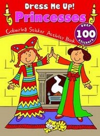 Enlarge image Cover: Princesses Colouring, Sticker, Activity Book - North Parade Publishing