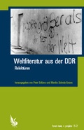 Cover: Weltliteratur aus der DDR - Christian A. Bachmann Verlag
