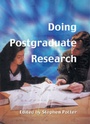 Cover: Doing Postgraduate Research - SAGE Publications Inc