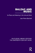 Cover: Balzac and Music - Routledge