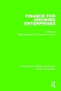 Cover: Finance for Growing Enterprises - Routledge