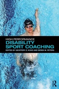 Cover: High Performance Disability Sport Coaching - Routledge