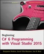 Cover: Beginning C# 6 Programming with Visual Studio 2015 - Wrox