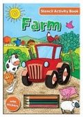 Cover: Activity Stencil Books - Farm - North Parade Publishing