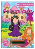 Cover: Activity Stencil Books - Princess - North Parade Publishing