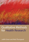 Cover: Qualitative Methods for Health Research - SAGE Publications Inc