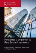 Cover: Routledge Companion to Real Estate Investment - Routledge