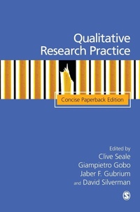 Enlarge image Cover: Qualitative Research Practice - SAGE Publications Inc