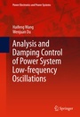 Cover: Analysis and Damping Control of Power System Low-frequency Oscillations - Springer