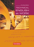 Cover: Technical English at Work - Englisch f&uuml;r die Fachschule f&uuml;r Technik - Second Edition - A2/B1 - Cornelsen Verlag