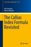 Cover: The Callias Index Formula Revisited - Springer