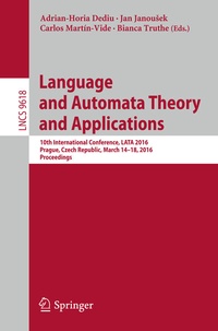 Abbildung von: Language and Automata Theory and Applications - Springer