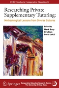 Cover: Researching Private Supplementary Tutoring - Springer