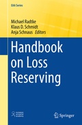 Cover: Handbook on Loss Reserving - Springer