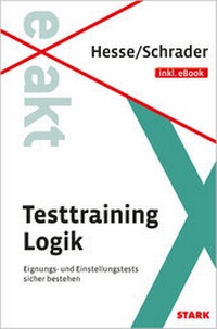 Enlarge image Cover: STARK Hesse/Schrader: EXAKT - Testtraining Logik + eBook - Stark Verlag GmbH