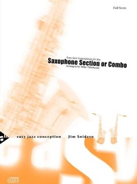 Enlarge image Cover: Easy Jazz Conception Saxophone Section or Combo - advance music