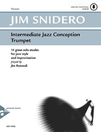 Enlarge image Cover: Intermediate Jazz Conception Trumpet - advance music