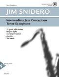 Cover: Intermediate Jazz Conception Tenor Saxophone - advance music