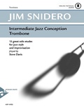 Cover: Intermediate Jazz Conception Trombone - advance music