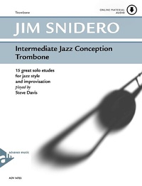 Enlarge image Cover: Intermediate Jazz Conception Trombone - advance music