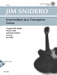 Enlarge image Cover: Intermediate Jazz Conception Guitar - advance music