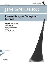 Enlarge image Cover: Intermediate Jazz Conception Clarinet - advance music