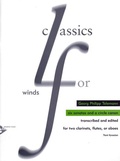 Cover: Six Sonatas and a Circle Canon - advance music