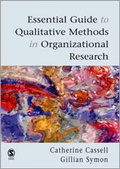 Cover: Essential Guide to Qualitative Methods in Organizational Research - SAGE Publications Inc