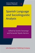 Cover: Spanish Language and Sociolinguistic Analysis - John Benjamins Publishing Company