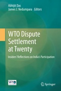 Cover: WTO Dispute Settlement at Twenty - Springer