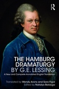 Cover: The Hamburg Dramaturgy by G.E. Lessing - Routledge