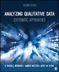 Cover: Analyzing Qualitative Data - SAGE Publications Inc